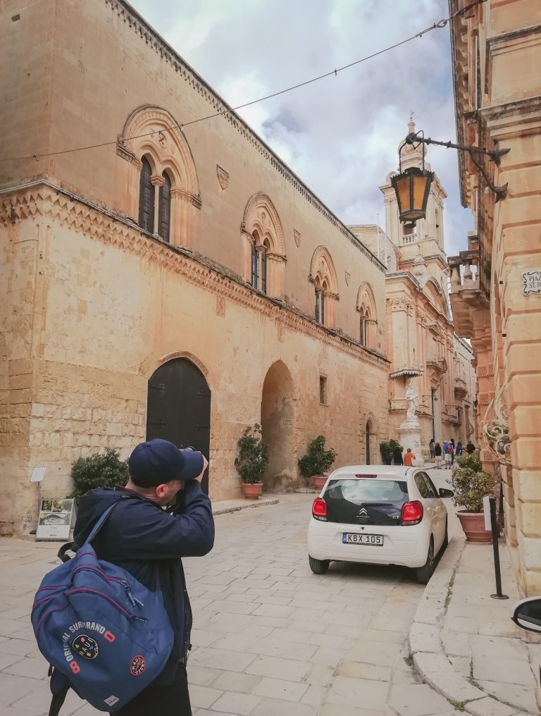 Fotografie de strada in Mdina Malta - Alexandru Hertug