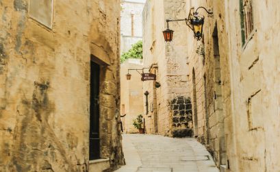 Fotografie de strada in Mdina, Malta